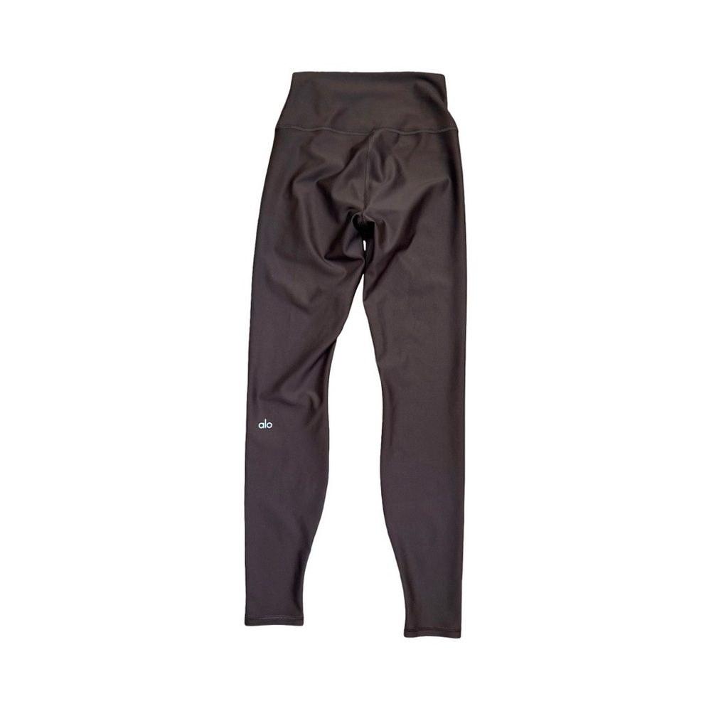 ALO Yoga High Waist Airlift Legging Yoga Espresso Brown Leggings Size Small 4-6 - Picture 5 of 6
